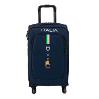 Trolley da viaggio Equestro x FISE Blazer marine Blu marino