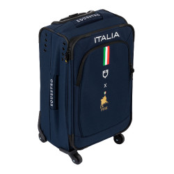 Trolley da viaggio Equestro x FISE Blazer marine Blu marino