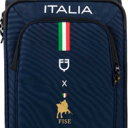 Trolley da viaggio Equestro x FISE Blazer marine Blu marino