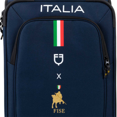 Trolley da viaggio Equestro x FISE Blazer marine Blu marino