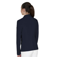 Giacca da concorso bambino Equestro taglio slim tre bottoni Blazer marine Blu marino
