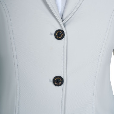 Giacca da gara da donna Equestro con logo in rilievo Nebbia portuale