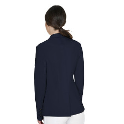 Giacca da gara da donna Equestro con logo in rilievo Blazer marine Blu marino