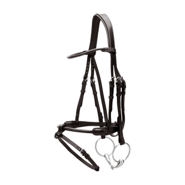 Briglia in cuoio tondo Working By Dy'on Nero Briglia in cuoio tondo Working By Dy'on Nero