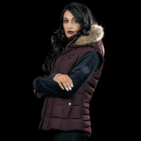 Gilet SM VEENTA Flags & Cup Prugna Viola