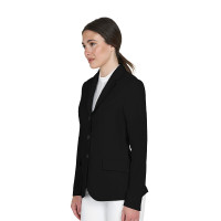Giacca da gara da donna Equestro con logo in rilievo Nebbia portuale Bianco