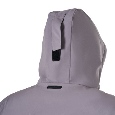 Giacca da uomo Equestro impermeabile e antivento in nylon Grigio ghiacciato