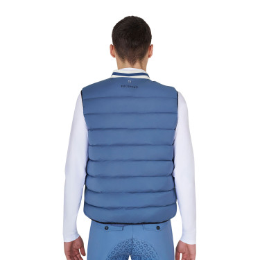 Gilet da uomo Equestro in nylon Mare di Bering Blu
