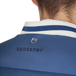 Gilet da uomo Equestro in nylon Mare di Bering Blu
