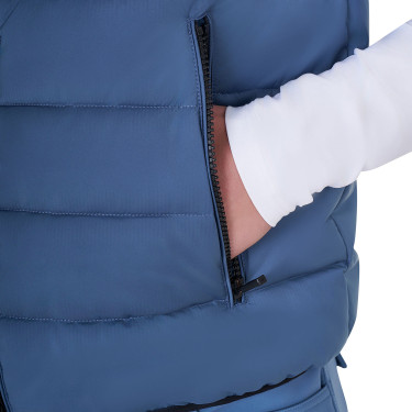 Gilet da uomo Equestro in nylon Mare di Bering Blu