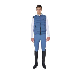 Gilet da uomo Equestro in nylon Mare di Bering Blu