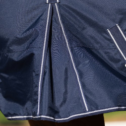 Coperta da paddock Imperial Riding Basic con collo alto 200 g Marina Blu marino
