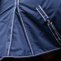 Coperta da paddock Imperial Riding Basic con copricollo rimovibile 200 g Marina Blu marino