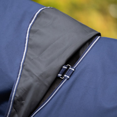 Coperta da paddock Imperial Riding Basic con collo removibile 400 g Marina Blu marino Coperta da paddock Imperial Riding Basic con collo removibile 400 g Marina Blu marino