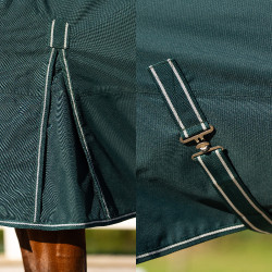 Coperta da paddock Imperial Riding Basic con collo removibile 400 g Verde