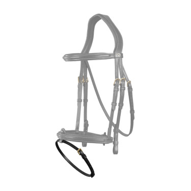 Passante Dy'on per sottogola 3/8" Nero