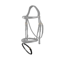 Passante Dy'on per sottogola 4/8" Nero