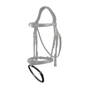 Passante Dy'on per sottogola 4/8" Nero