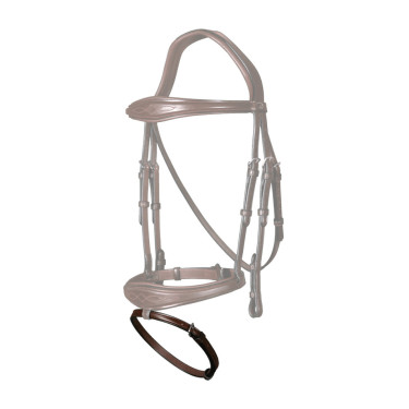 Passante Dy'on per sottogola 4/8" New English Marrone