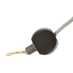 Palla di protezione per longe e muro Pro Grooming Deluxe by Kentucky in gomma Grigio