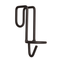 Porta-secchio amovibile Mat Grooming Deluxe by Kentucky Nero