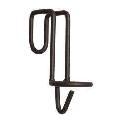 Porta-secchio amovibile Mat Grooming Deluxe by Kentucky Nero