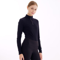 Top Euro-Star Ava donna maniche lunghe Nero Top Euro-Star Ava donna maniche lunghe Nero