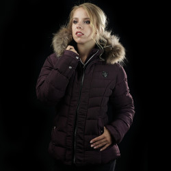Parka donna RAUMA Flags & Cup Prugna Viola