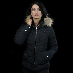 Parka donna RAUMA Flags & Cup Nero