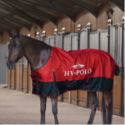 Coperta da paddock HV Polo Essential 200 g 600D Rosa rossa Coperta da paddock HV Polo Essential 200 g 600D Rosa rossa