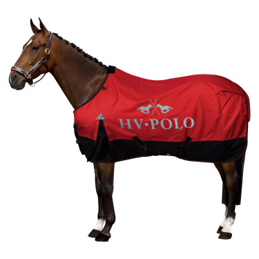 Coperta da paddock HV Polo Essential 200 g 600D Rosa rossa Coperta da paddock HV Polo Essential 200 g 600D Rosa rossa
