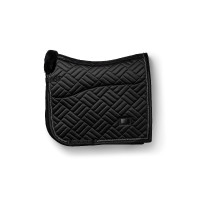 Sottosella da dressage Equestrian Stockholm in finto montone Crystal Nero Sottosella da dressage Equestrian Stockholm in finto montone Crystal Nero