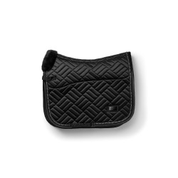 Sottosella da dressage Equestrian Stockholm in finto montone Crystal Nero Sottosella da dressage Equestrian Stockholm in finto montone Crystal Nero