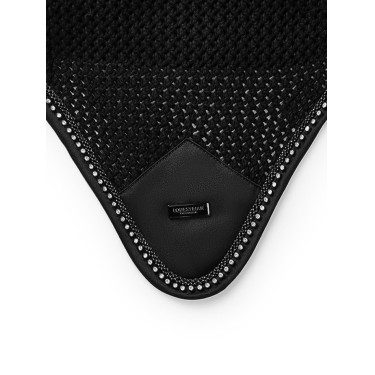 Cuffia anti-mosche Equestrian Stockholm Modern Crystal Nero