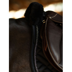 Sottosella Equestrian Stockholm Jumping finto montone Crystal Nero Sottosella Equestrian Stockholm Jumping finto montone Crystal Nero