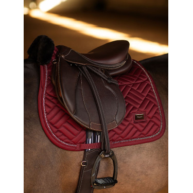 Sottosella Equestrian Stockholm Jumping finto montone Crystal Bordeaux Sottosella Equestrian Stockholm Jumping finto montone Crystal Bordeaux