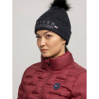 Cappello con pompon Tommy Hilfiger Equestrian Ottawa Cielo del deserto Blu