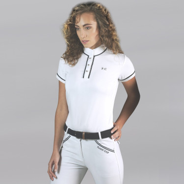 Polo Candiba da donna a maniche corte Flags & Cup Polo Candiba da donna a maniche corte Flags & Cup