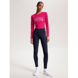 Leggings da equitazione Tommy Hilfiger Equestrian Rome donna full grip Cielo del deserto Blu Leggings da equitazione Tommy Hilfiger Equestrian Rome donna full grip Cielo del deserto Blu