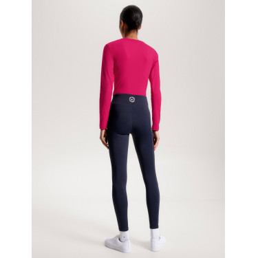 Leggings da equitazione Tommy Hilfiger Equestrian Rome donna full grip Cielo del deserto Blu Leggings da equitazione Tommy Hilfiger Equestrian Rome donna full grip Cielo del deserto Blu