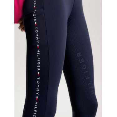 Leggings da equitazione Tommy Hilfiger Equestrian Rome donna full grip Cielo del deserto Blu Leggings da equitazione Tommy Hilfiger Equestrian Rome donna full grip Cielo del deserto Blu