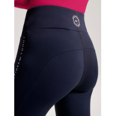 Leggings da equitazione Tommy Hilfiger Equestrian Rome donna full grip Cielo del deserto Blu Leggings da equitazione Tommy Hilfiger Equestrian Rome donna full grip Cielo del deserto Blu