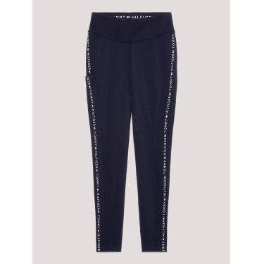 Leggings da equitazione Tommy Hilfiger Equestrian Rome donna full grip Cielo del deserto Blu Leggings da equitazione Tommy Hilfiger Equestrian Rome donna full grip Cielo del deserto Blu