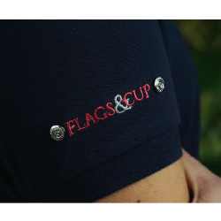 Polo donna COATA Flags & Cup Polo donna COATA Flags & Cup