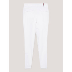 Pantaloni da equitazione Tommy Hilfiger Equestrian quattro stagioni Geneva grip al ginocchio uomo Bianco ottico