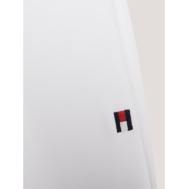 Pantaloni da equitazione Tommy Hilfiger Equestrian quattro stagioni Geneva grip al ginocchio uomo Bianco ottico