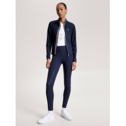 Pantaloni Tommy Hilfiger Equestrian Hudson Hybrid full grip donna Cielo del deserto Blu Pantaloni Tommy Hilfiger Equestrian Hudson Hybrid full grip donna Cielo del deserto Blu