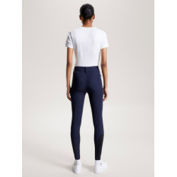 Pantaloni Tommy Hilfiger Equestrian Hudson Hybrid full grip donna Cielo del deserto Blu Pantaloni Tommy Hilfiger Equestrian Hudson Hybrid full grip donna Cielo del deserto Blu