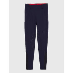 Pantaloni Tommy Hilfiger Equestrian Hudson Hybrid full grip donna Cielo del deserto Blu Pantaloni Tommy Hilfiger Equestrian Hudson Hybrid full grip donna Cielo del deserto Blu