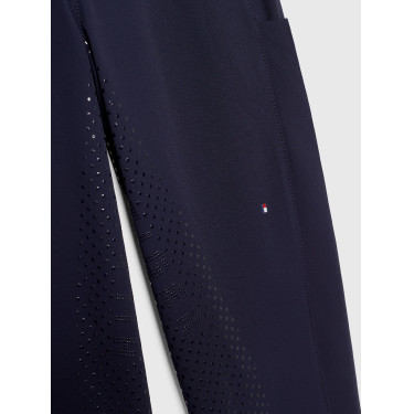 Pantaloni Tommy Hilfiger Equestrian Hudson Hybrid full grip donna Cielo del deserto Blu Pantaloni Tommy Hilfiger Equestrian Hudson Hybrid full grip donna Cielo del deserto Blu